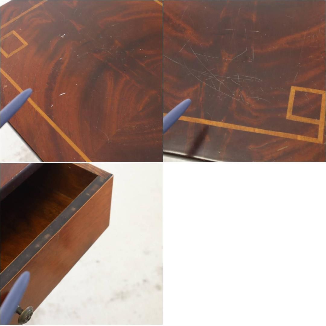 サイドテーブル 象嵌細工