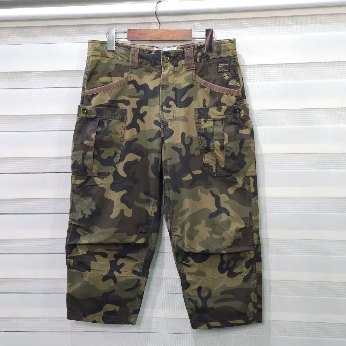 BACK NUMBER カモフラ シッポパンツ- L