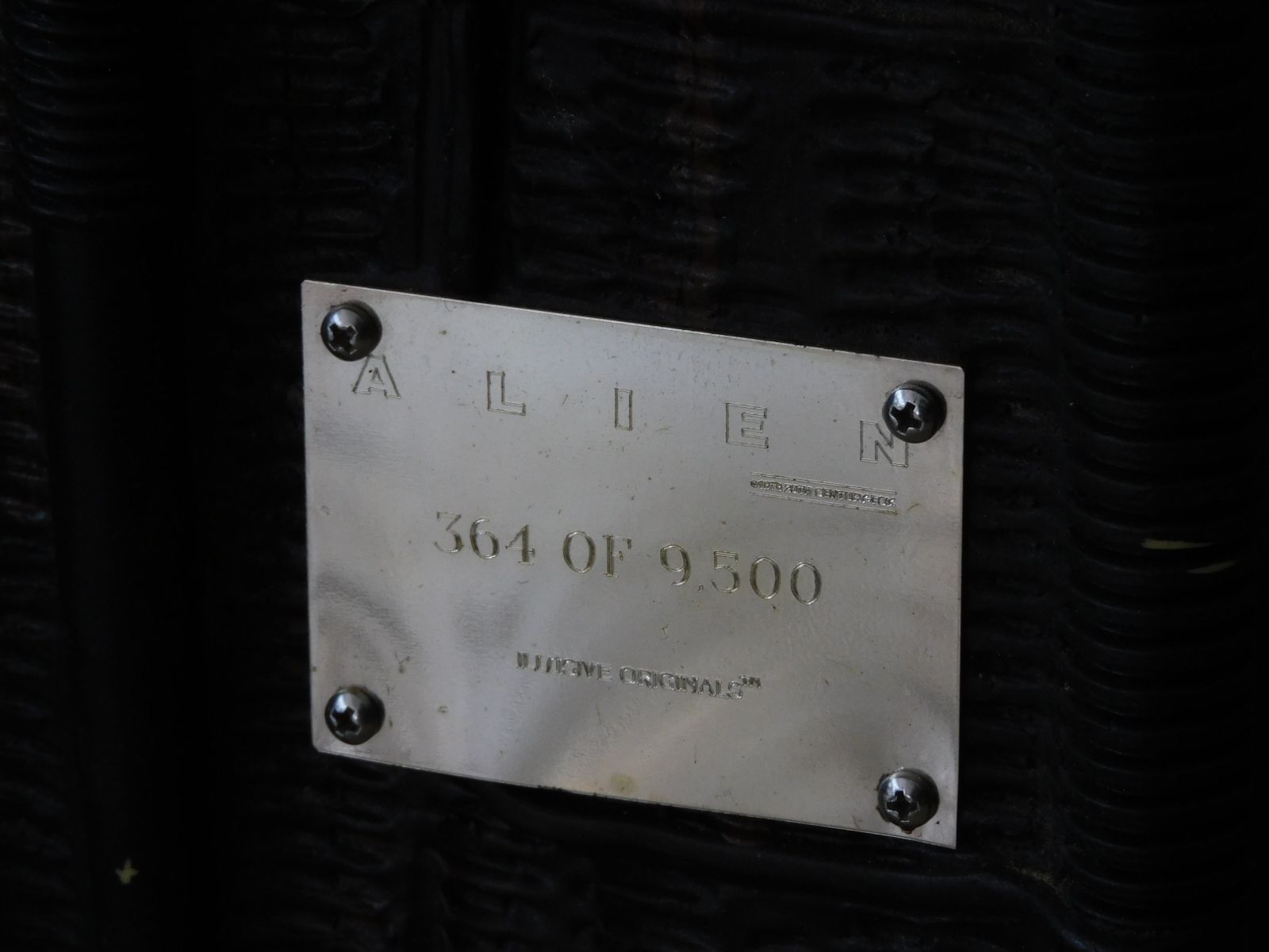 引き取り限定　イリューシブ　ギーガーズ　エイリアン　レリーフプラーク　当時物 引き取り限定イリューシブギーガーズエイリアンレリーフプラーク当時物