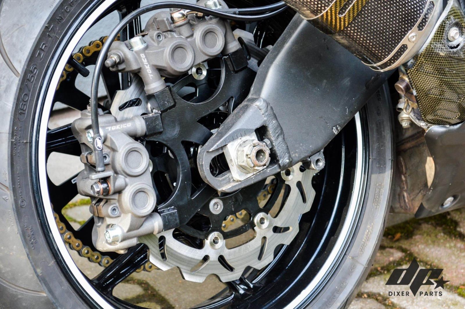 DixerParts ZX-6R 636 ABS (13-22) ダブルキャリパーブラケット - メルカリ