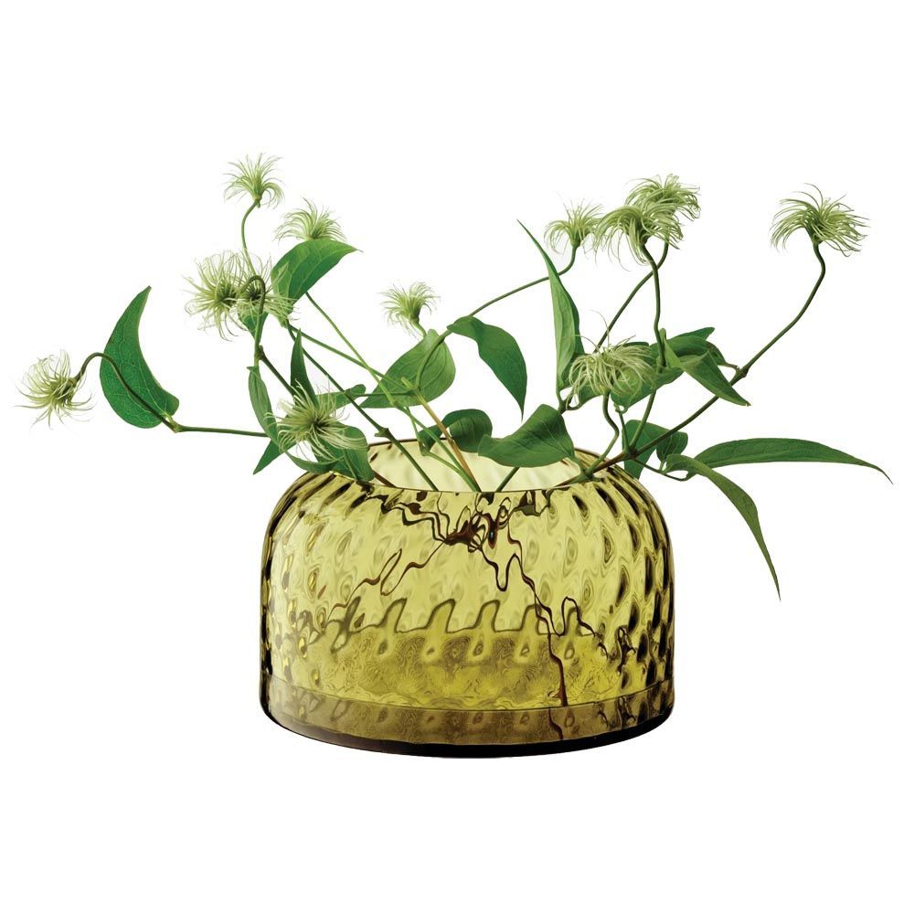 LSA DAPPLE ダップル Vase G1756-10-387 ウッドランドグリーン H10.5cm / エルエスエー 花器 花瓶 フラワーベース