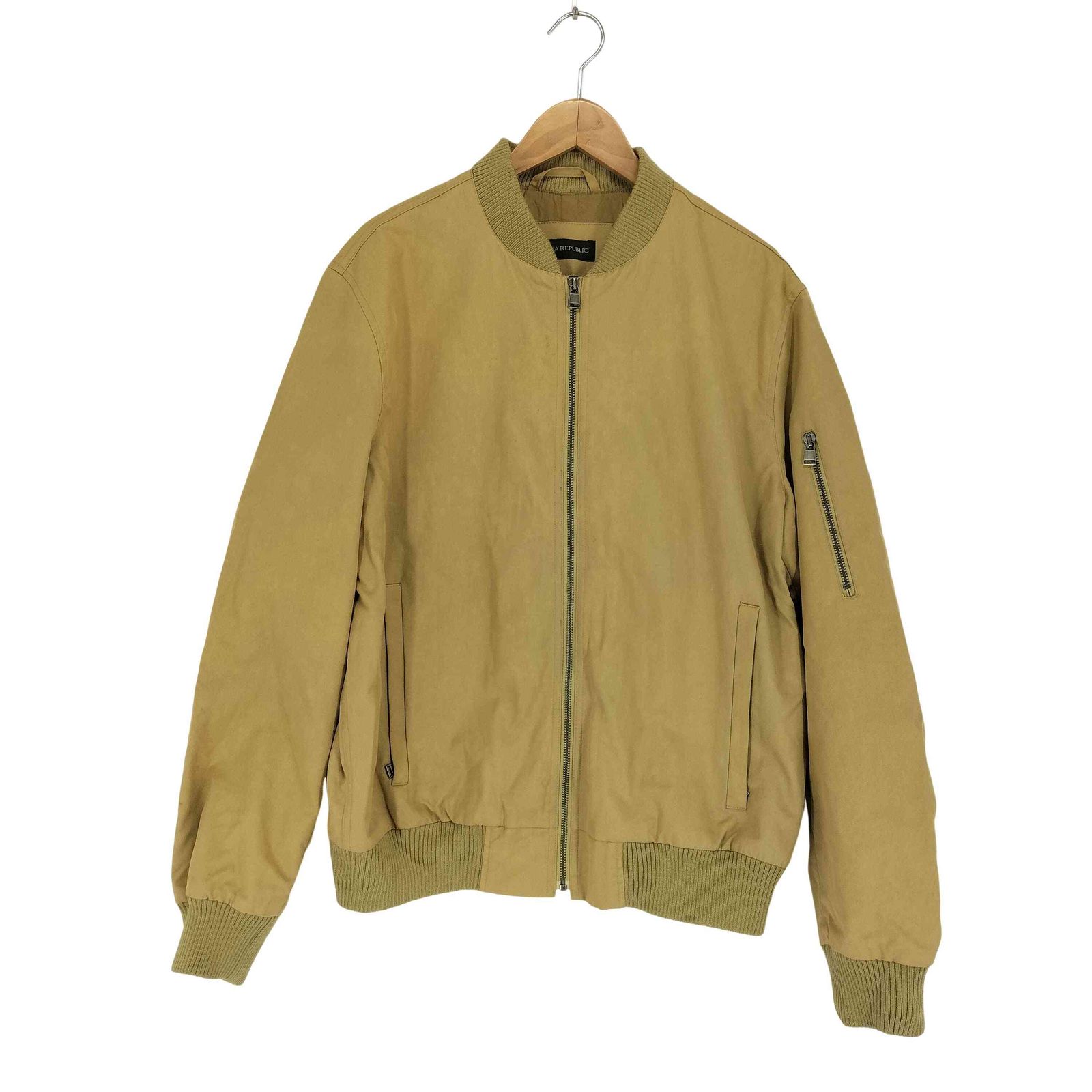 バナナリパブリック BANANA REPUBLIC 00s- リブニットブルゾンジャケット メンズ JPN：L 