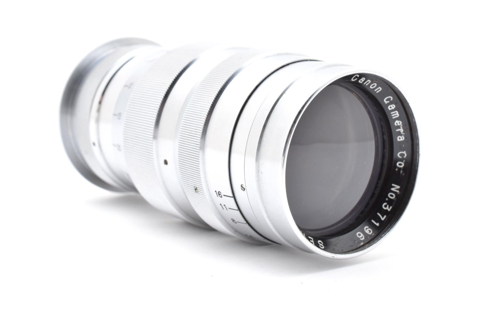 楽しい Canon キヤノン SERENAR 135mm F4 L39 ライカスクリューマウント LTM 中望遠 単焦点 レンジファインダー用 オールドレンズ Leica Thread Mount B926 【驚きの低価格】