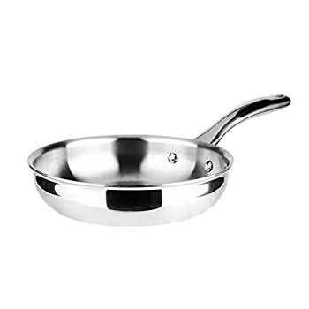 Duxtop Professional Stainless-steel Induction Ready Cookware Impact-bonded Technology (8 Fry Pan) by Secura