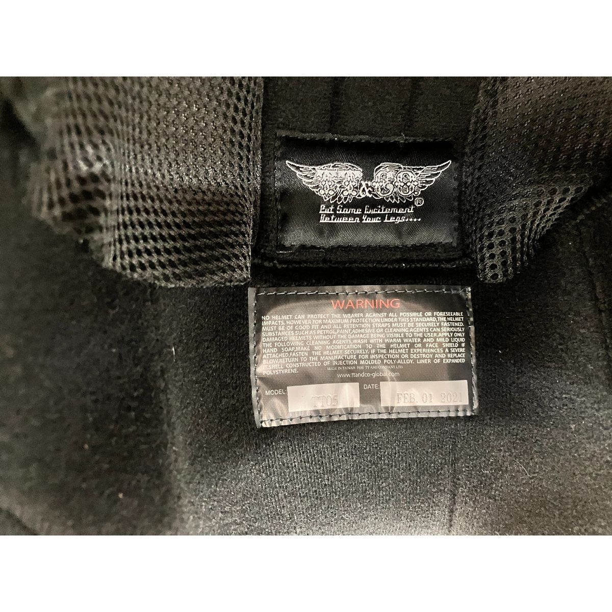 TT-CO. TT05J SUPER MAGNUM ヘルメット バイク用品 ジャンク Z10505702