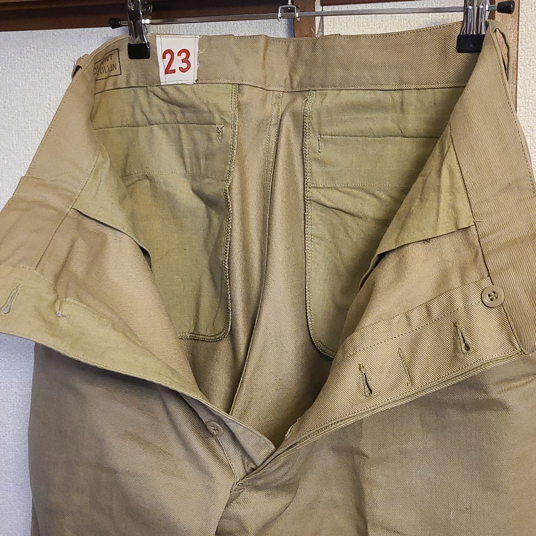 デッドストック フレンチミリタリー M52 チノ後期 希少サイズ25