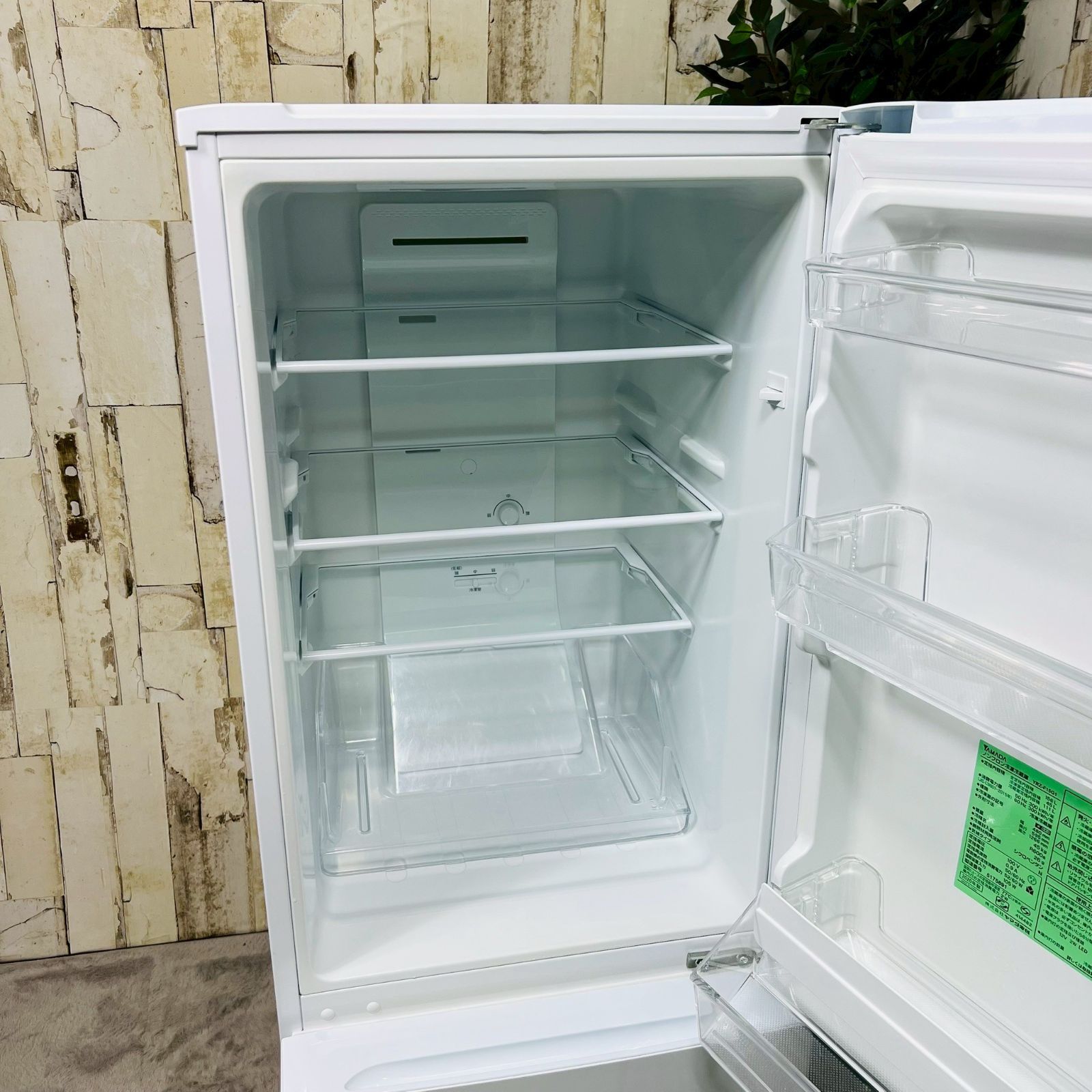 2020年製】YAMADASELECT ヤマダセレクト YRZF15G1 2ドア冷蔵庫 (156L 