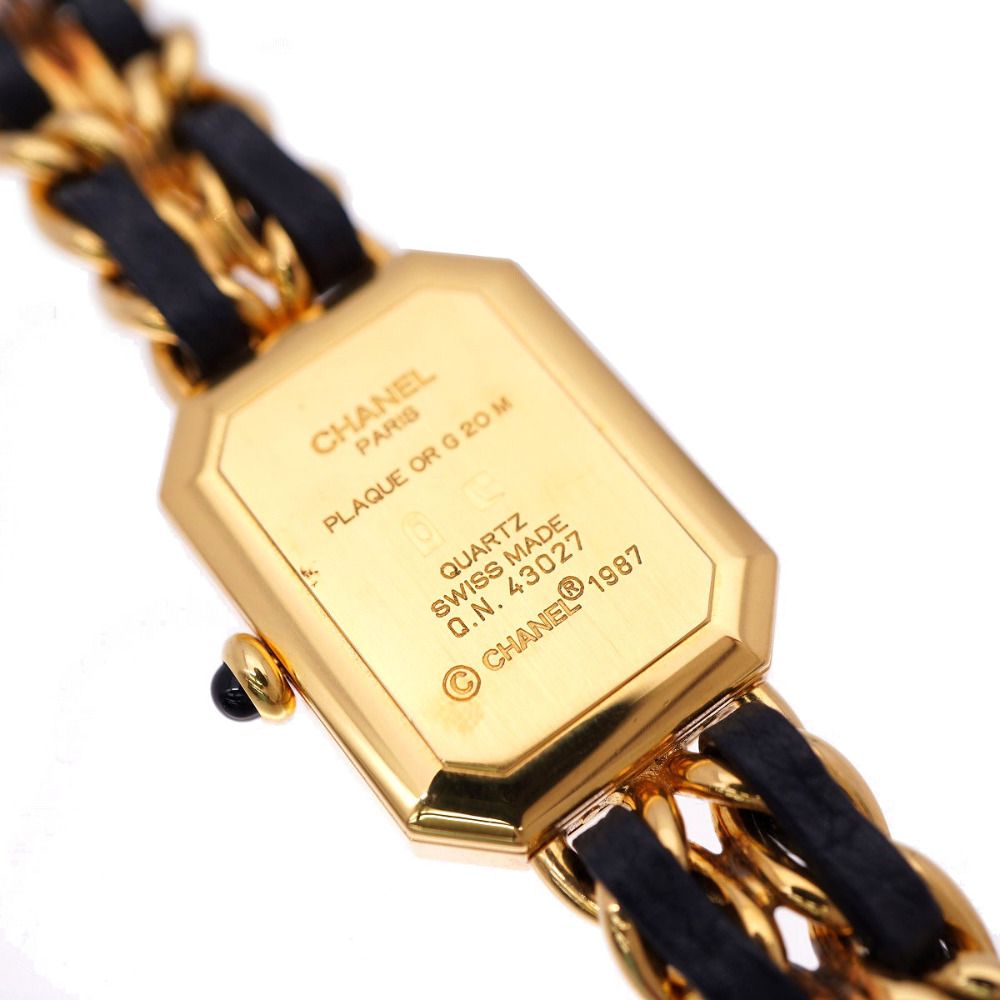 美品 シャネル プルミエール Mサイズ H0001 クオーツ 腕時計 SS