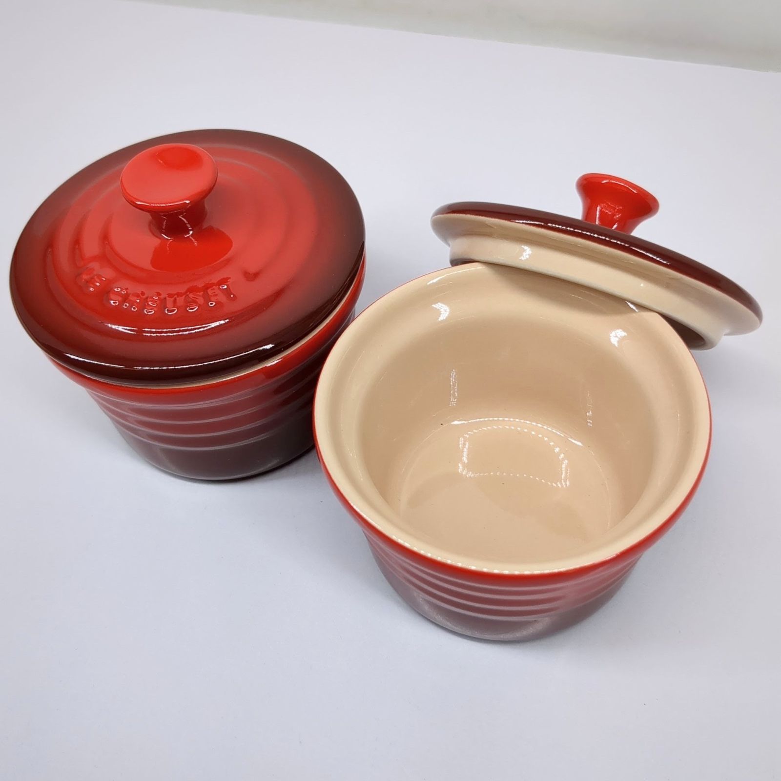 ラムカンセット 2-個 ル・クルーゼ スタッキングラムカン 2個 Le