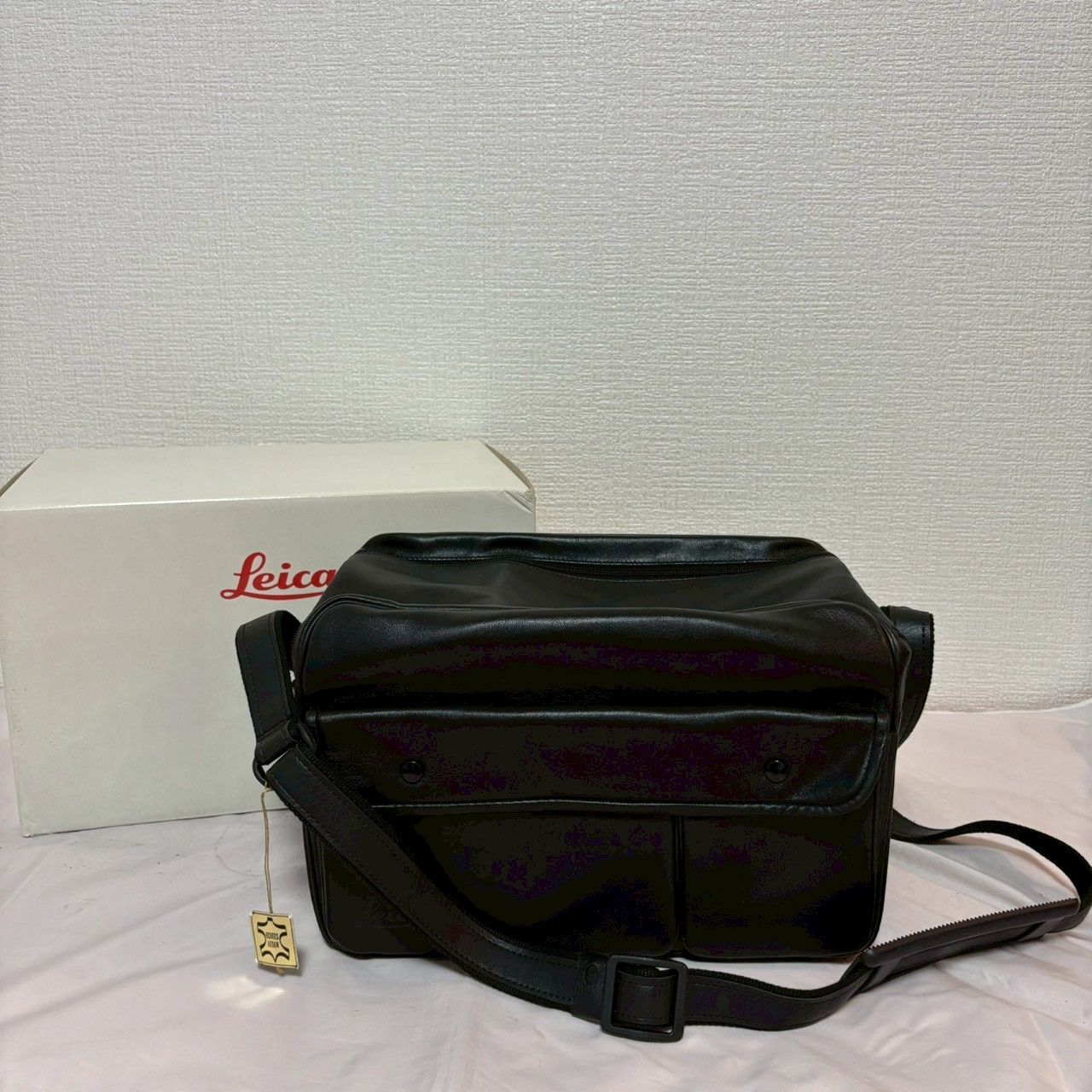 元 上品 Leica Universal bag R ライカ ユニバーサルバッグ R 14846 縦22cm 横34cm 幅20 3397
