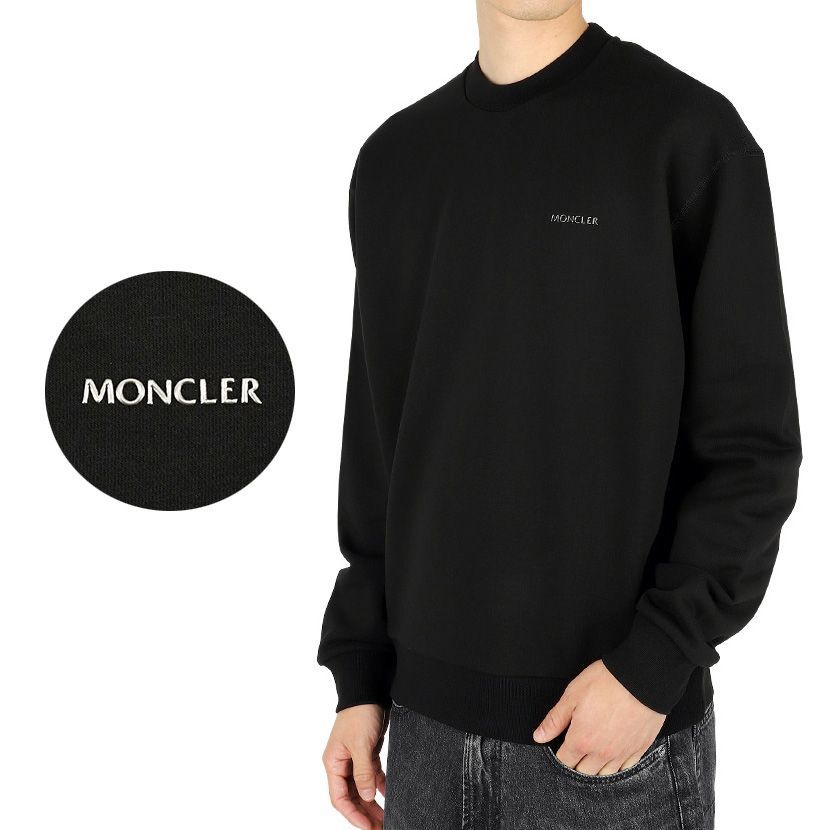 お値下げいたしました！Moncler トレーナー 値下げ可！MONCLER ブラック トレーナー