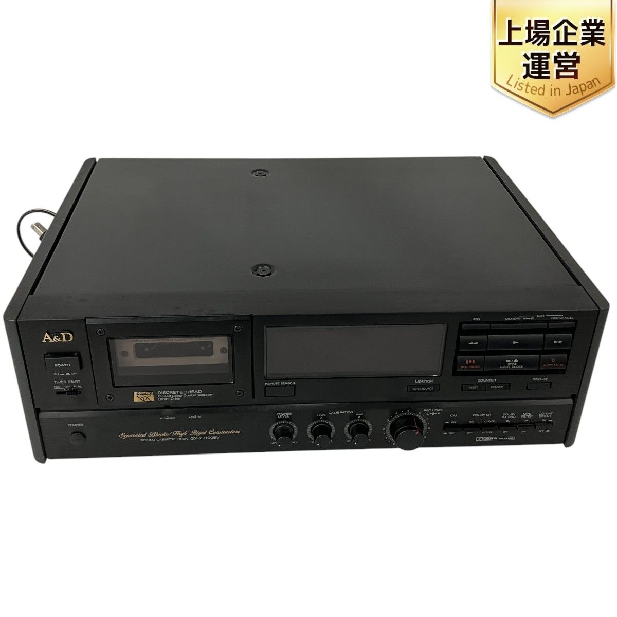 A&D GX-Z7100EV カセットデッキ 音響機材 オーディオ ジャンク Y9454308 - メルカリ