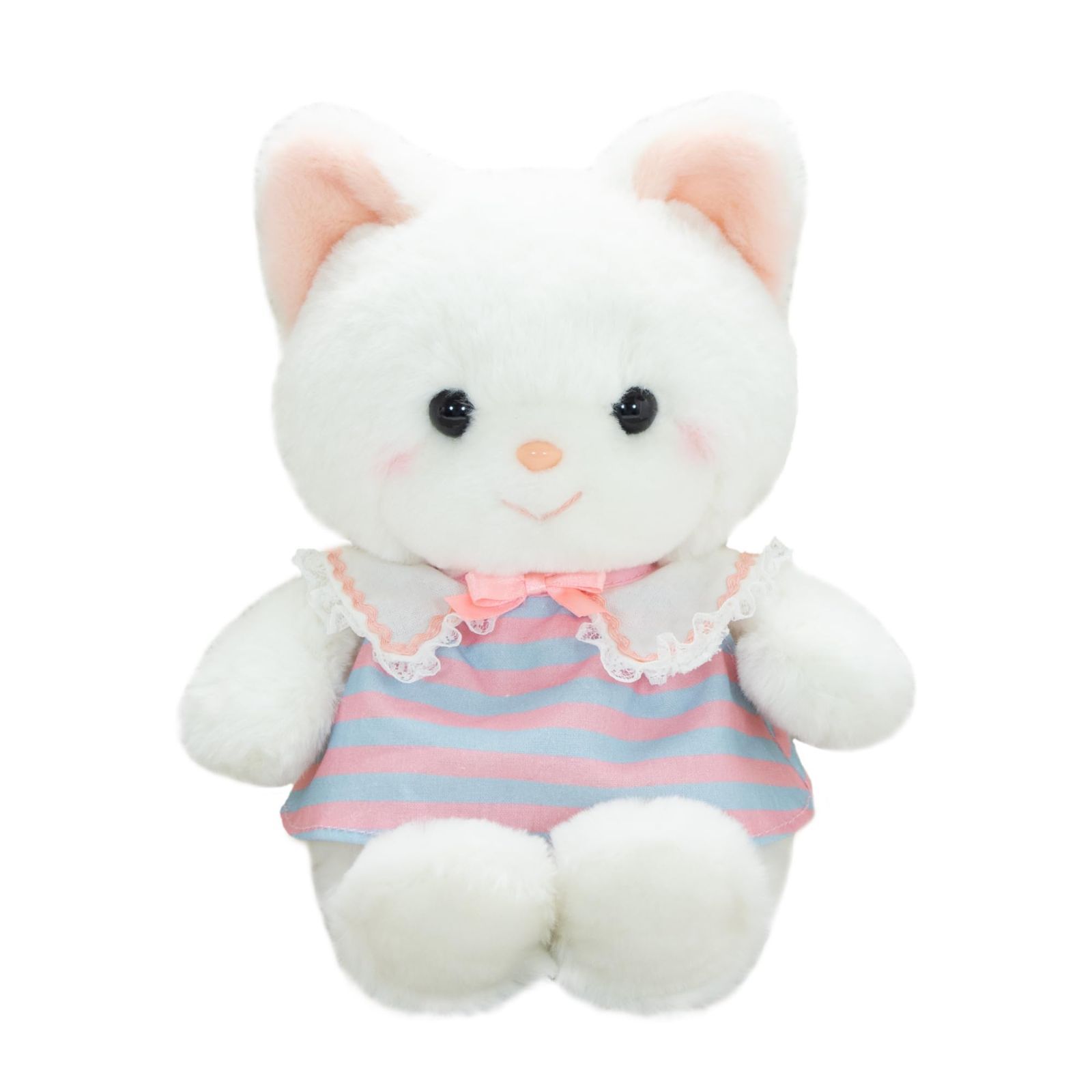 【人気商品】第2弾 吉徳 吉徳 レトロこれくしょん 851070 ねこ ぬいぐるみ クリーミー