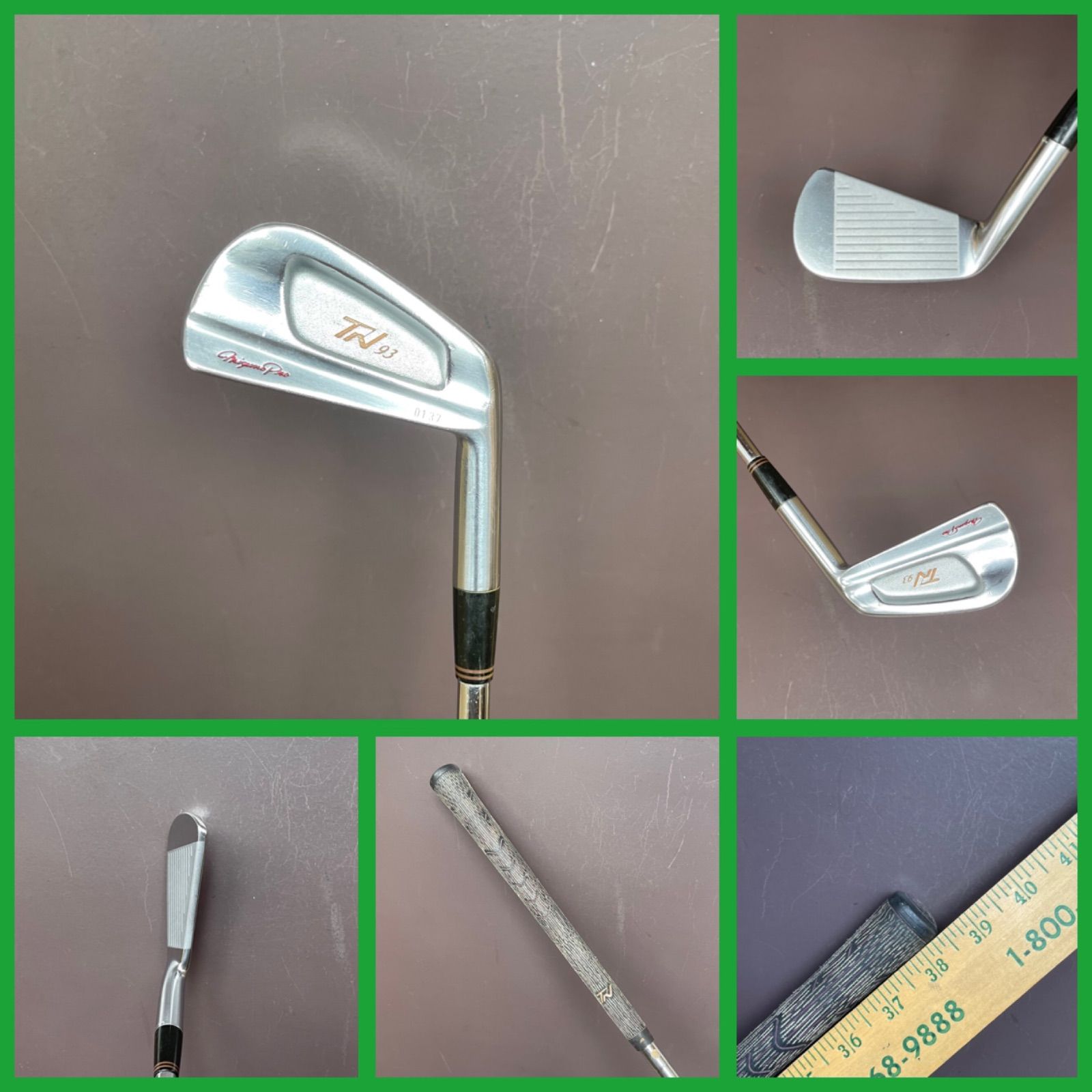 57-0327-E 再入荷 み 3番アイアン TN93 ミズノ ミズノプロ DG-R400フレックス 操作性の良いかっこいいアイアンです 名器TN87の後継アイアン やさしくないですが 格好良い名器 番号 137