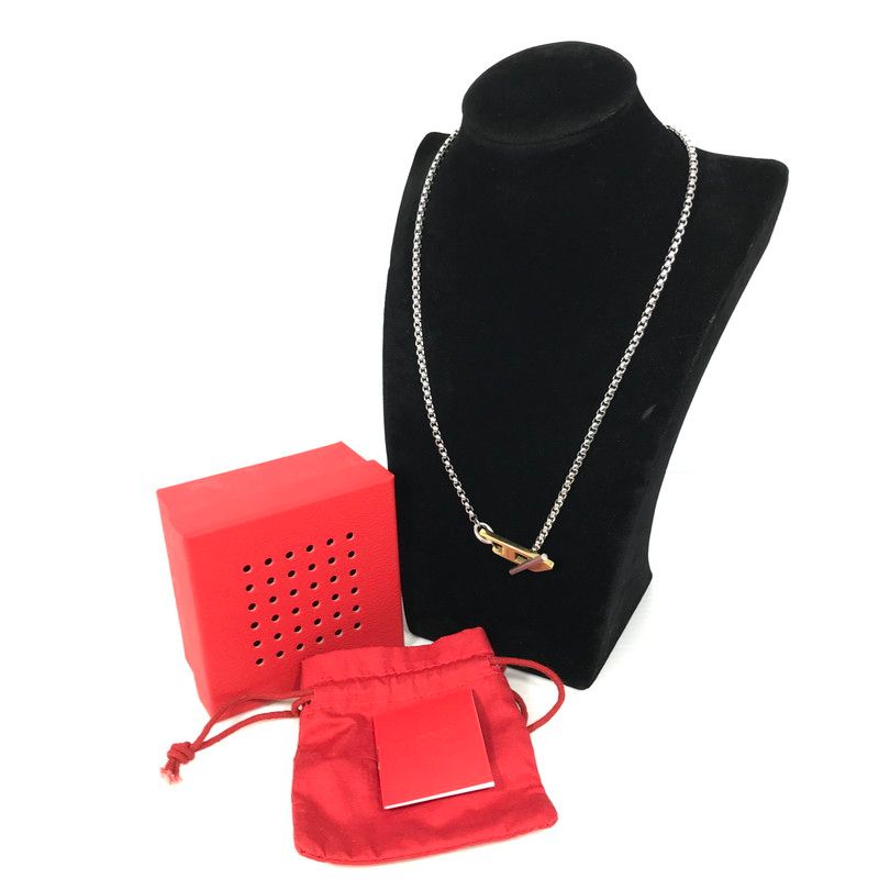 メンズ DIESEL ディーゼル LOGO STEEL NECKLACE DX1378931 ロゴ ステンレススチール ネックレス ペンダント アクセサリー 192-250317-hi-14-TAG