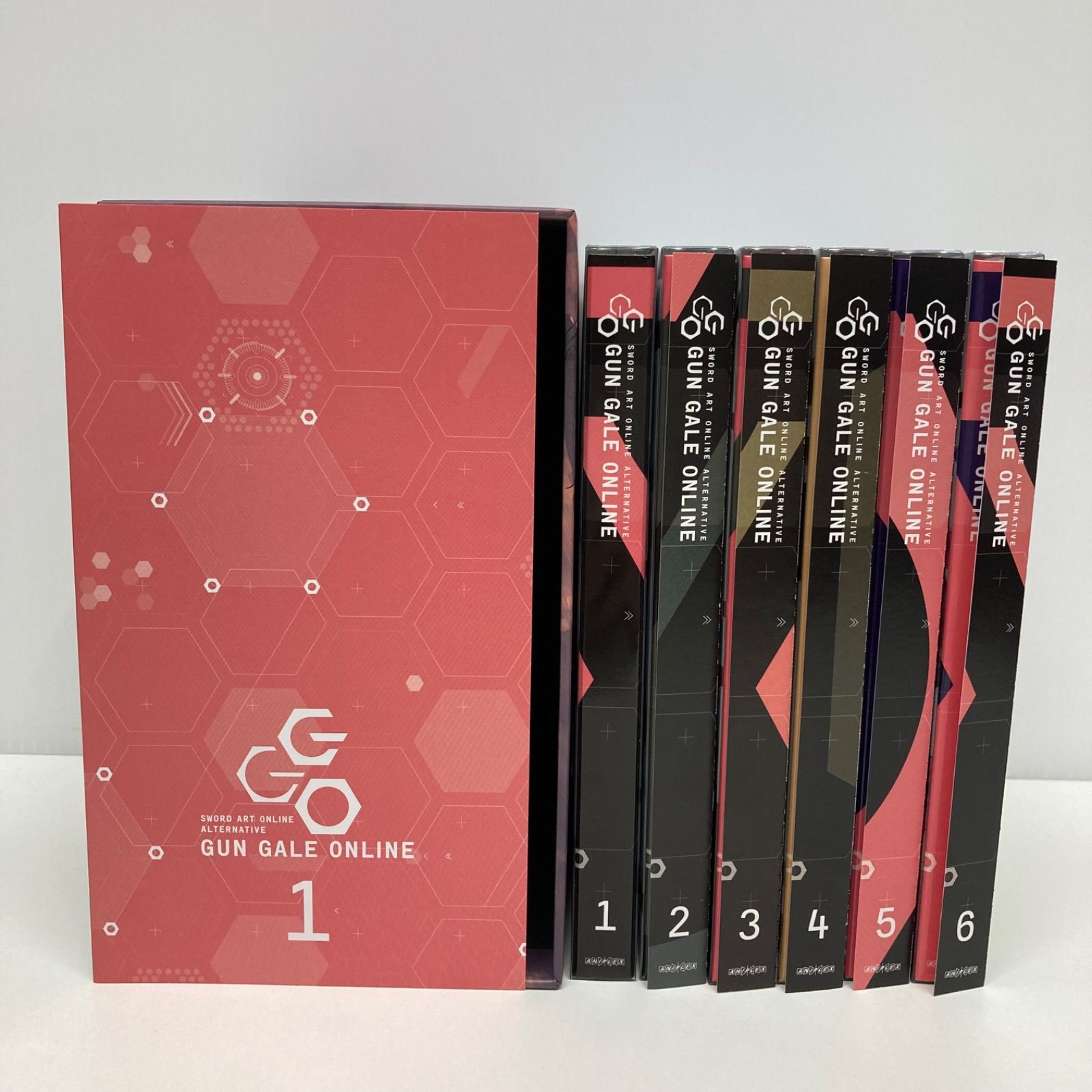 ガンゲイル オンライン DVD 全6巻セット 完全生産 版 全巻収納BOX付き