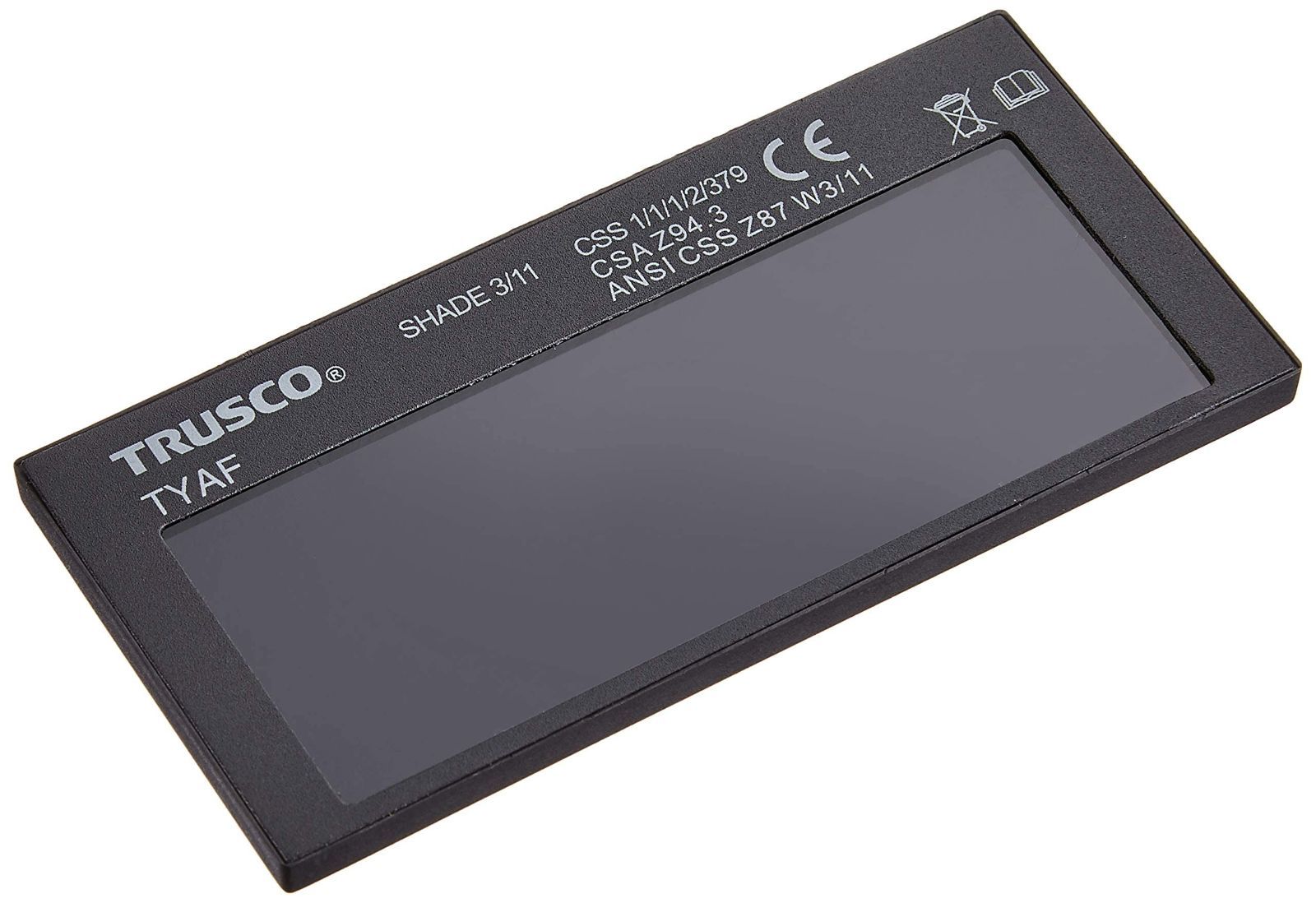 TRUSCO 手持ち面用自動遮光フィルタ TYAF