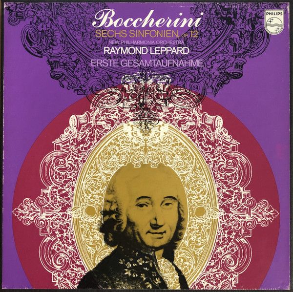 蘭4LP Luigi Boccherini , Raymond Lep Sechs Symphonien Op. 12