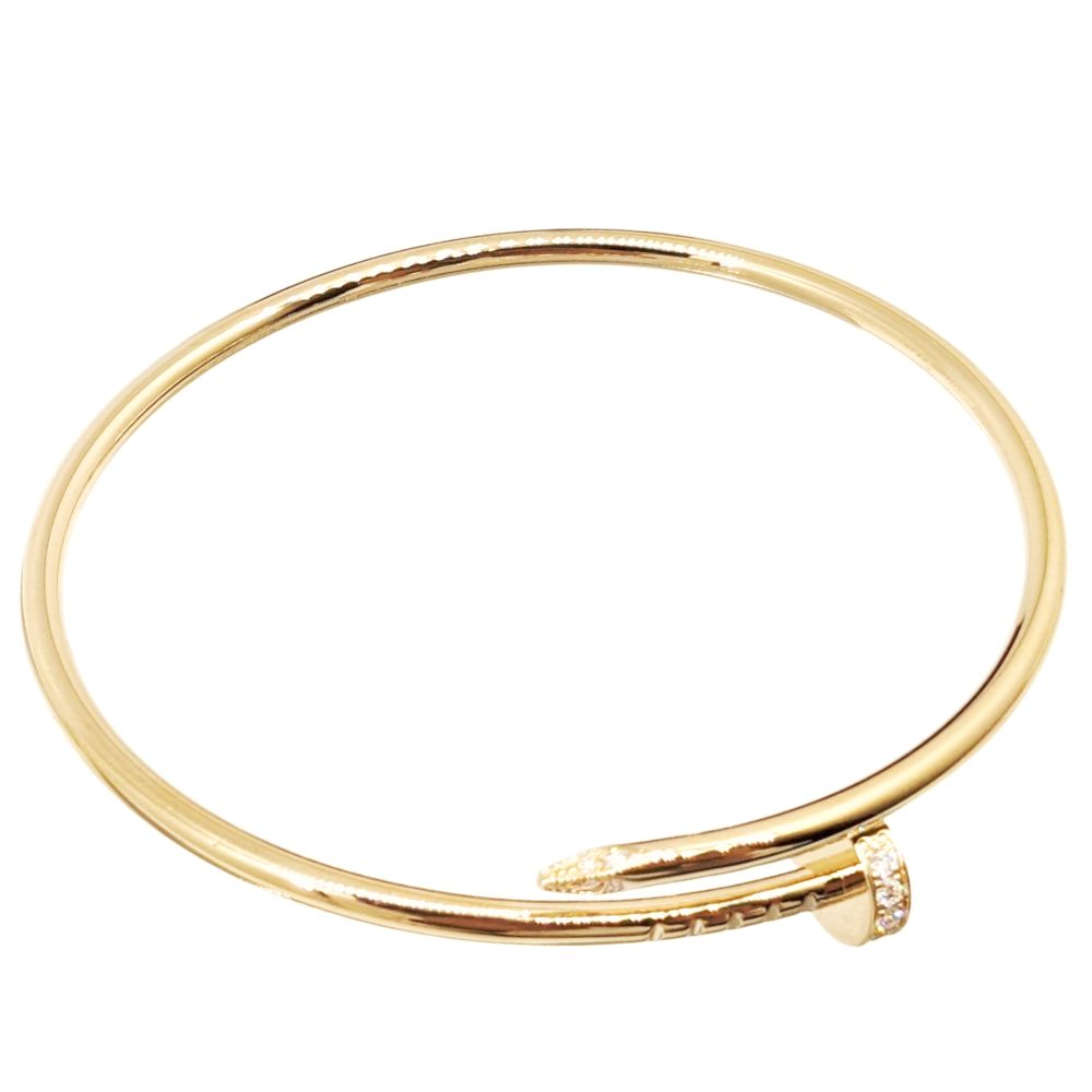 dike Cartier ジュストアンクル ダイヤブレスレット ゴールド 楽天市場】カルティエ ジュストアンクル クラシックモデル