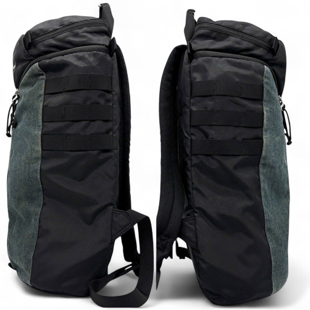 極美品 DIESEL ディーゼル バッグパック リュック ナイロン 黒 A4収納 極美品 希少 ディーゼル デニム リュック バックパック A4収納