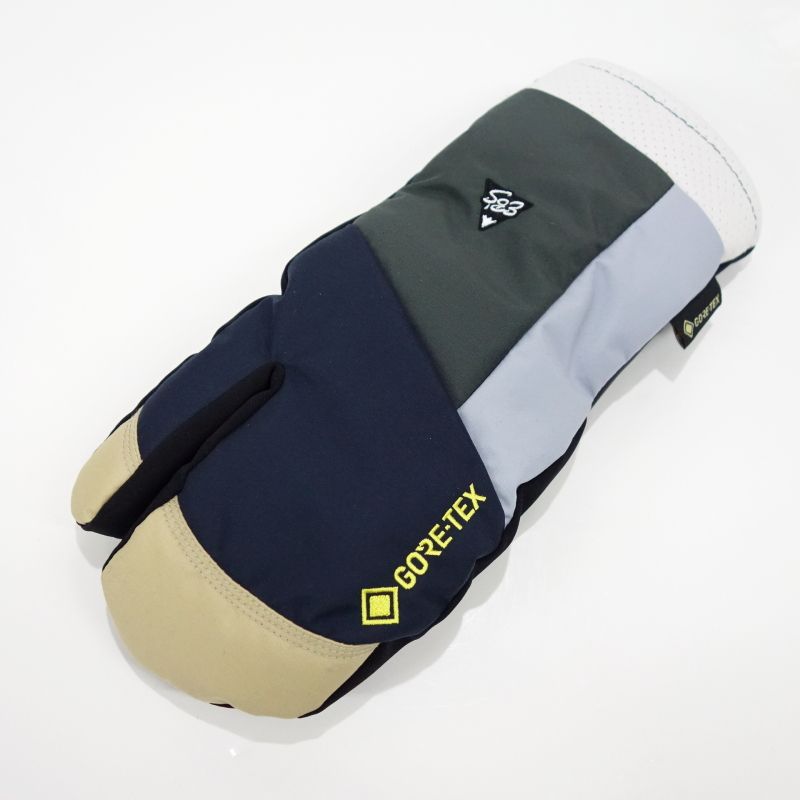 24 ebs エビス スノーボード グローブ GAME CHANGER GORE-TEX - BLACK - 国内正規品 ゴアテックス ミトン [在庫限り] 24-25 限定記念モデル！スノボ 手袋 ゴアテック