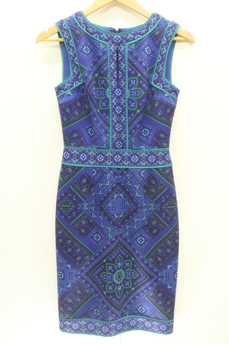 中古】 TADASHI SHOJI レディースノースリーブワンピース 0