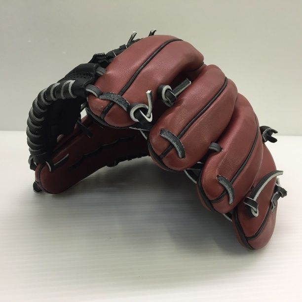 中古品 ハイゴールド Hi-Gold 己極 軟式 内野手用グローブ OKG
