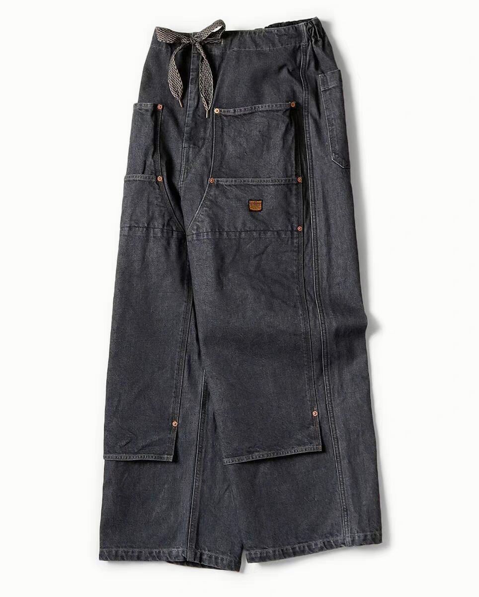 Kapital 14oz Denim W-Knee Easy Baggy Pants - メルカリ