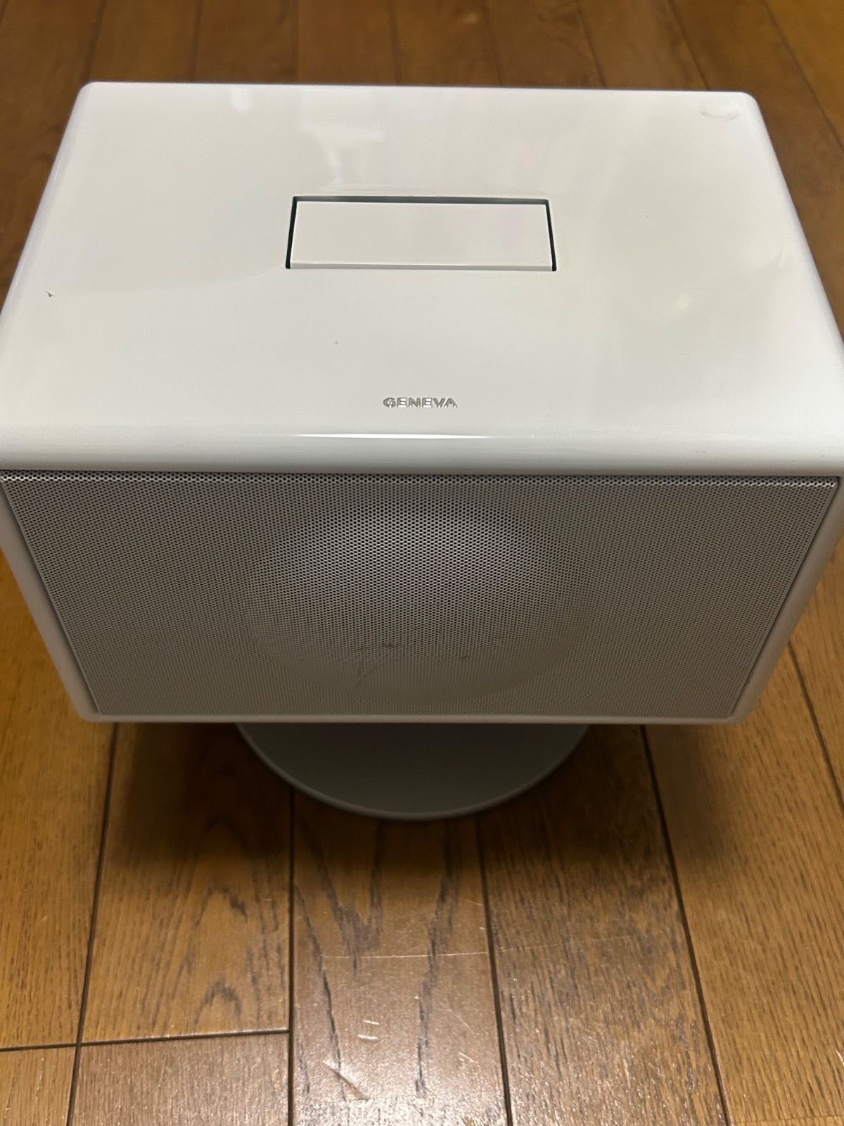 GENEVA ジェネーバ サウンドシステム model S ホワイト Geneva Sound System Model S (White) Clock Radio with dock