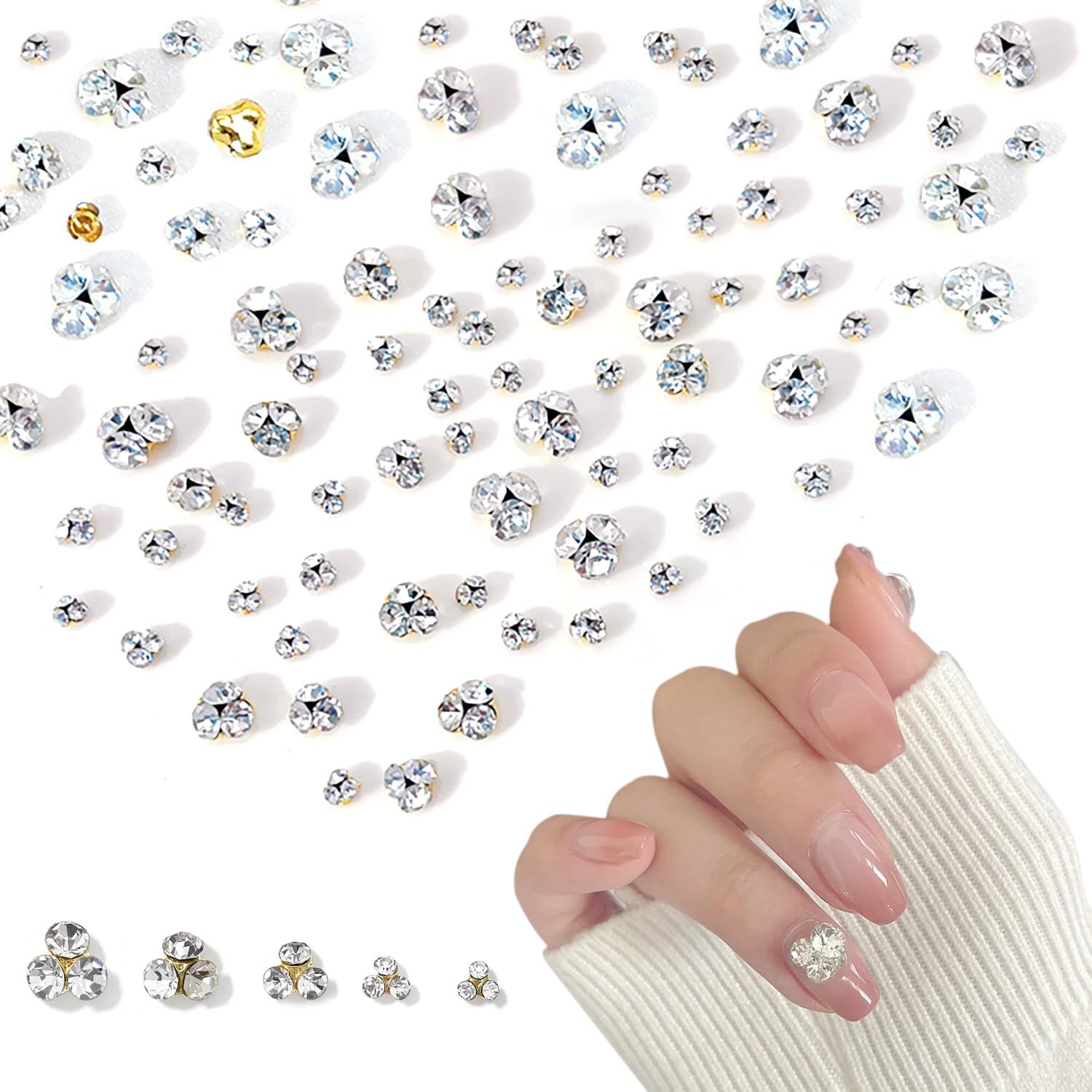 ネイルパーツ【ピンク】立体 パーツ 3D ネイルアート デコパーツ