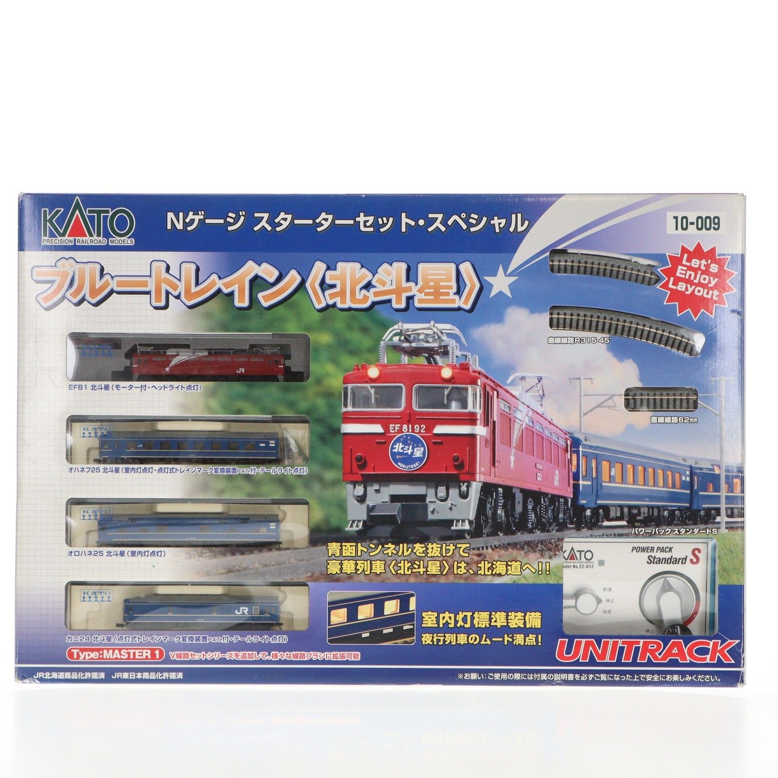 10-009 スターターセット・スペシャル ブルートレイン 「北斗星」(1989