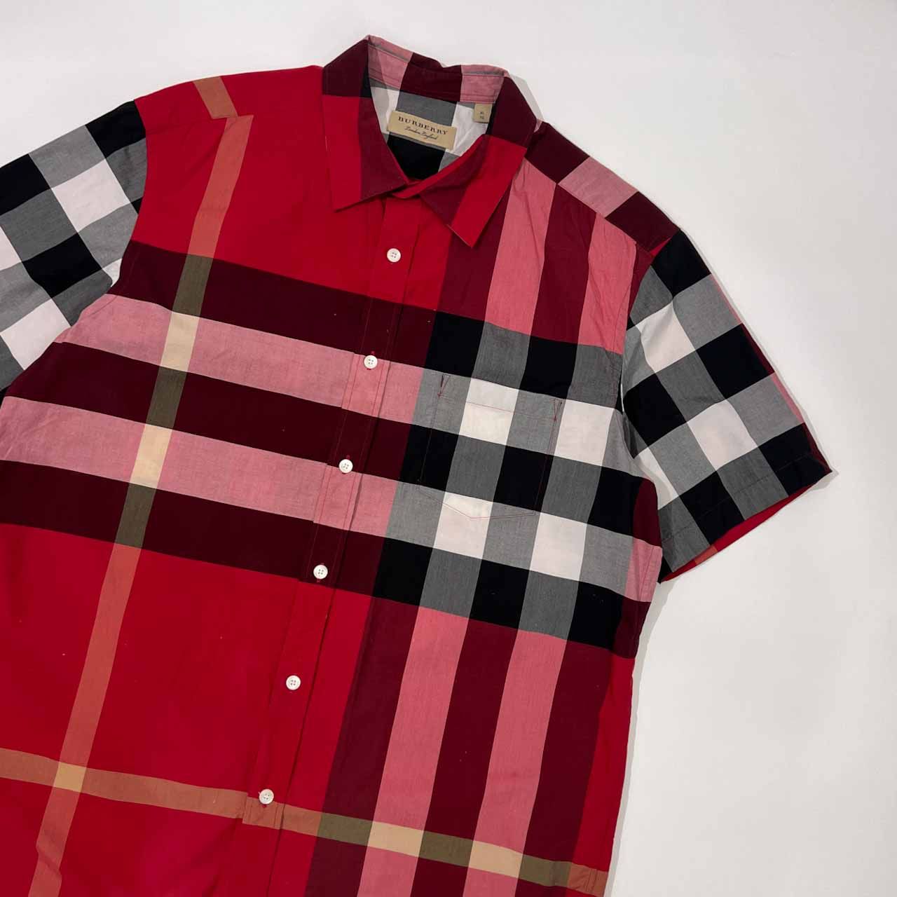 Burberry london ポロシャツ　バーバリー　メガチェック バーバリー ロンドン BURBERRY LONDON ポロシャツ 半袖 コットン