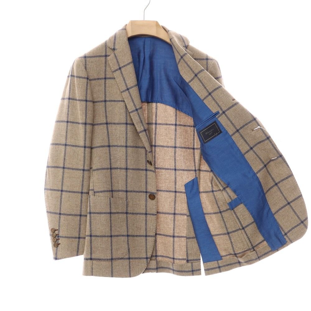 中古】スティレ ラティーノ STILE LATINO ウール チェック テーラード 