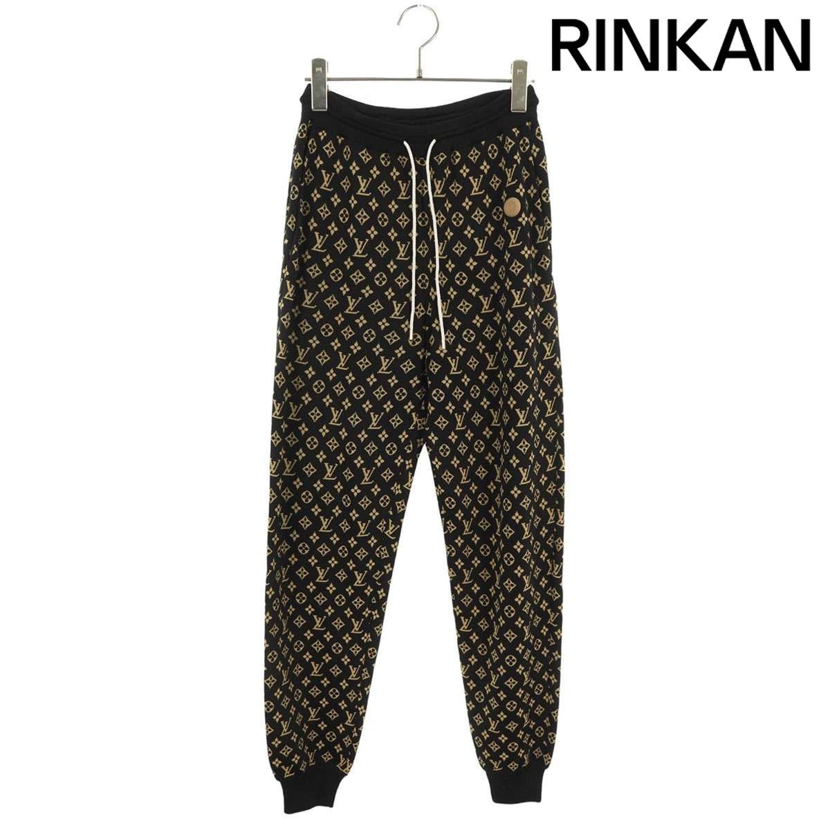 ルイヴィトン RW231W FN6 FOKP01 モノグラムリブロングパンツ メンズ S