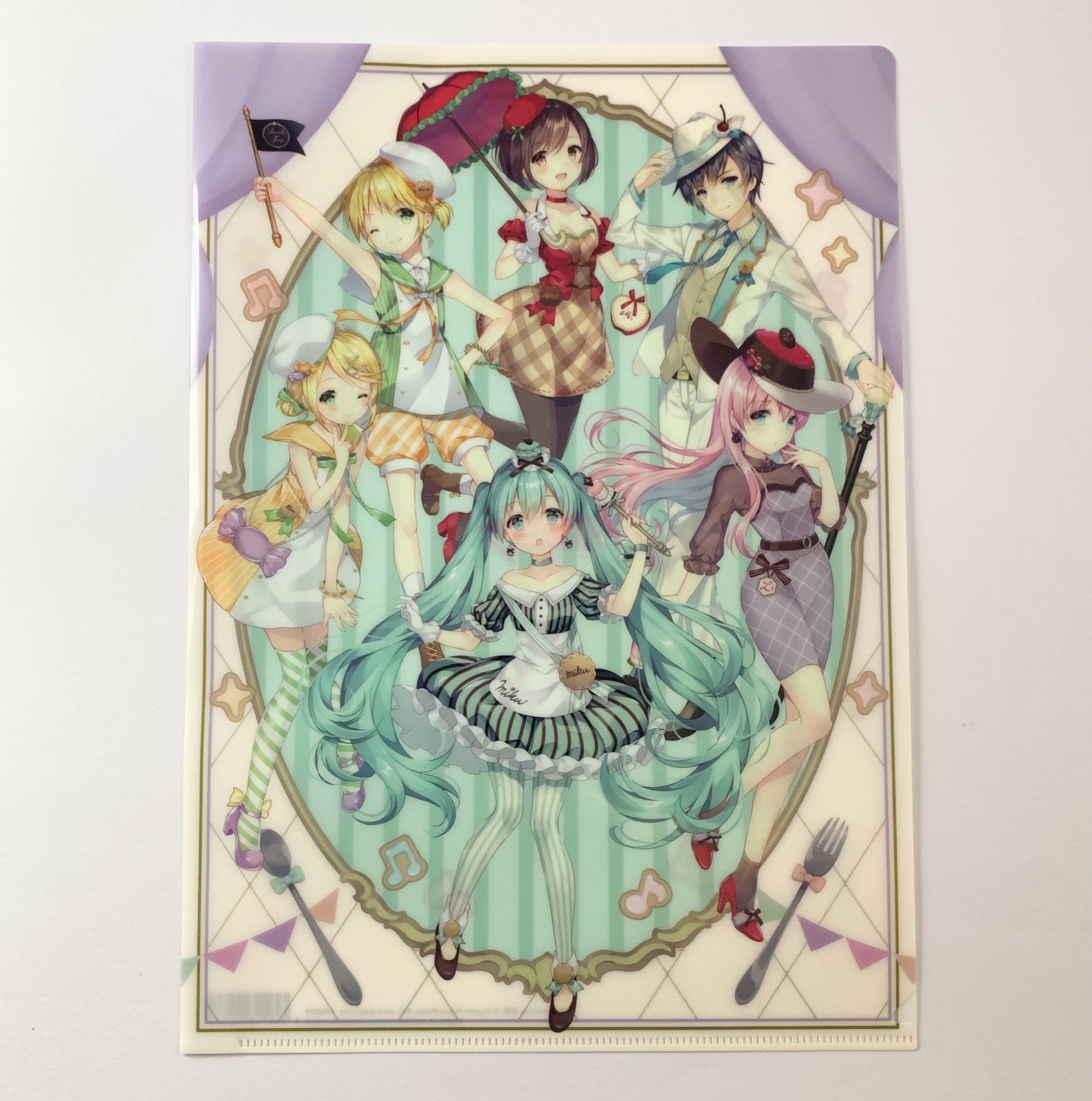 初音ミク　10周年　クリアファイル 初音ミク A4クリアファイル 10th anniversary 和錆 - メルカリ