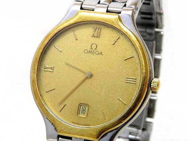 OMEGA オメガ アンティーク 腕時計 O-8013| オメガ ヴィンテージ SS 3針 手巻き ゴールドダイヤル