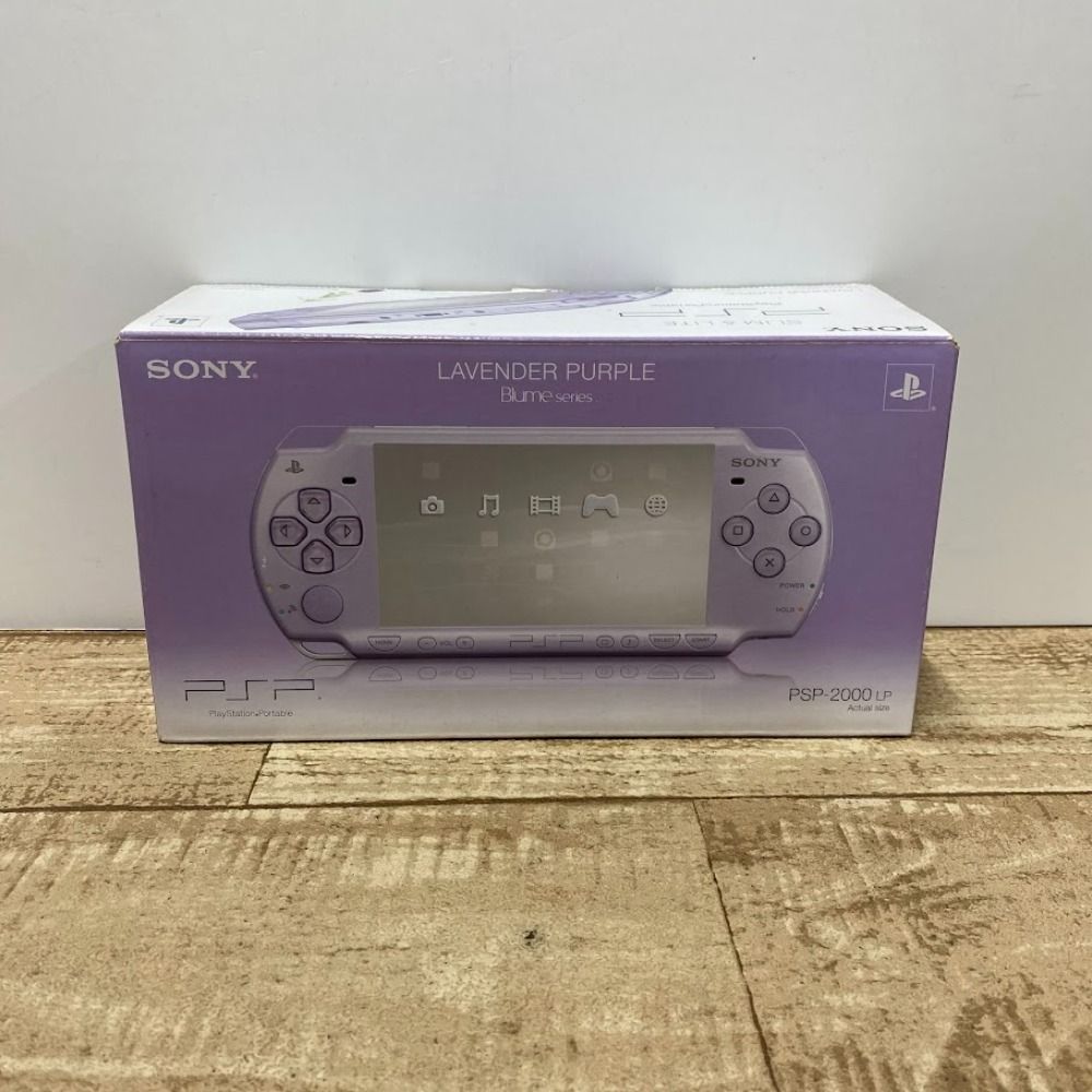 08w13397 ゲームハード プレイステーション ポータブル 品 バッテリーパック SONY PSP-2000 LP ラベンダー パープル Blume series