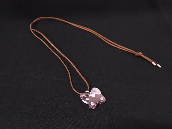 SWAROVSKI - □極美品□ SWAROVSKI スワロフスキー 蝶モチーフ