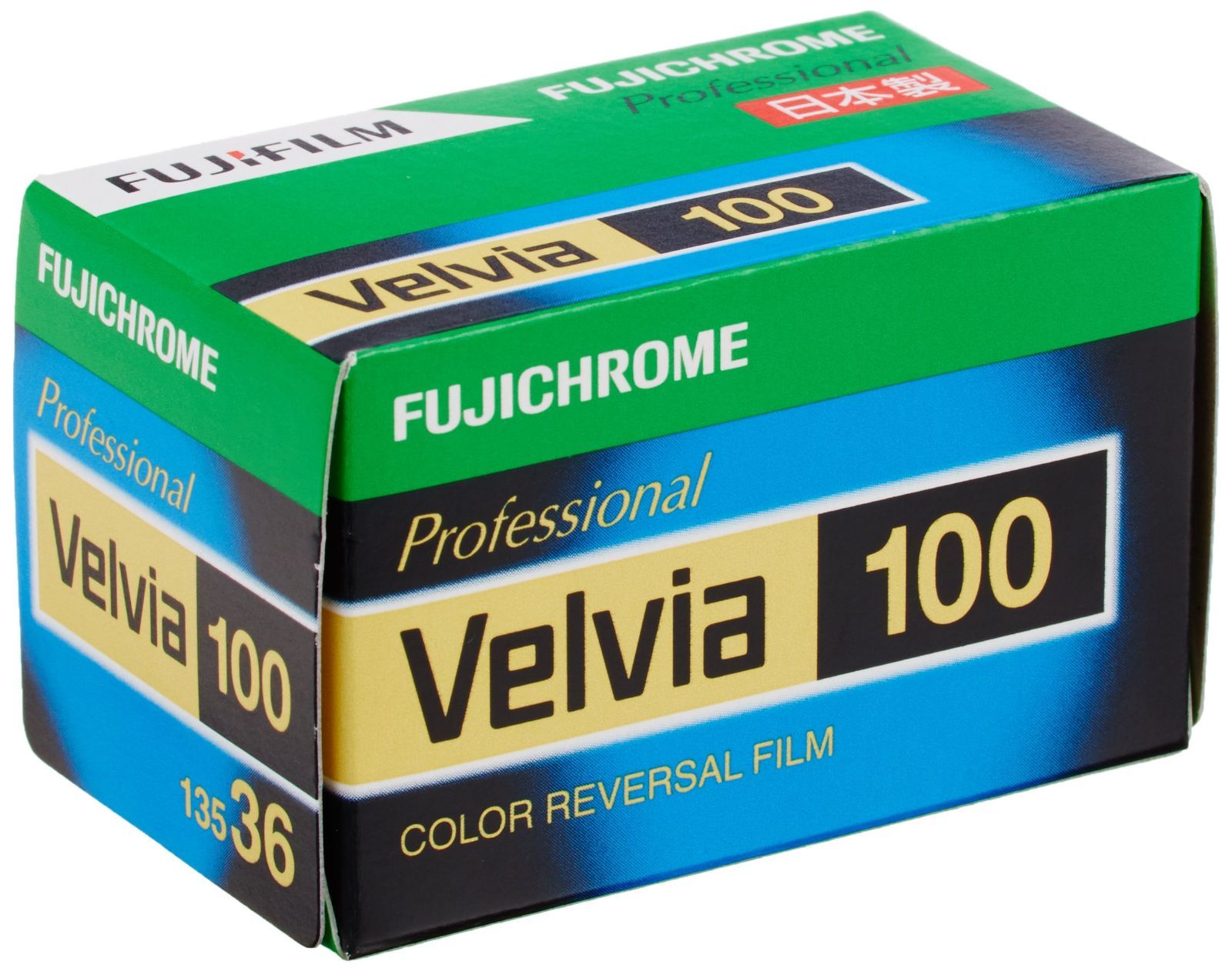 【在庫処分】リバーサルフィルム フジクローム Velvia 100 35mm 富士フイルム(FUJIFILM) 36枚 1本 135 VELVIA100 NP 36EX 1