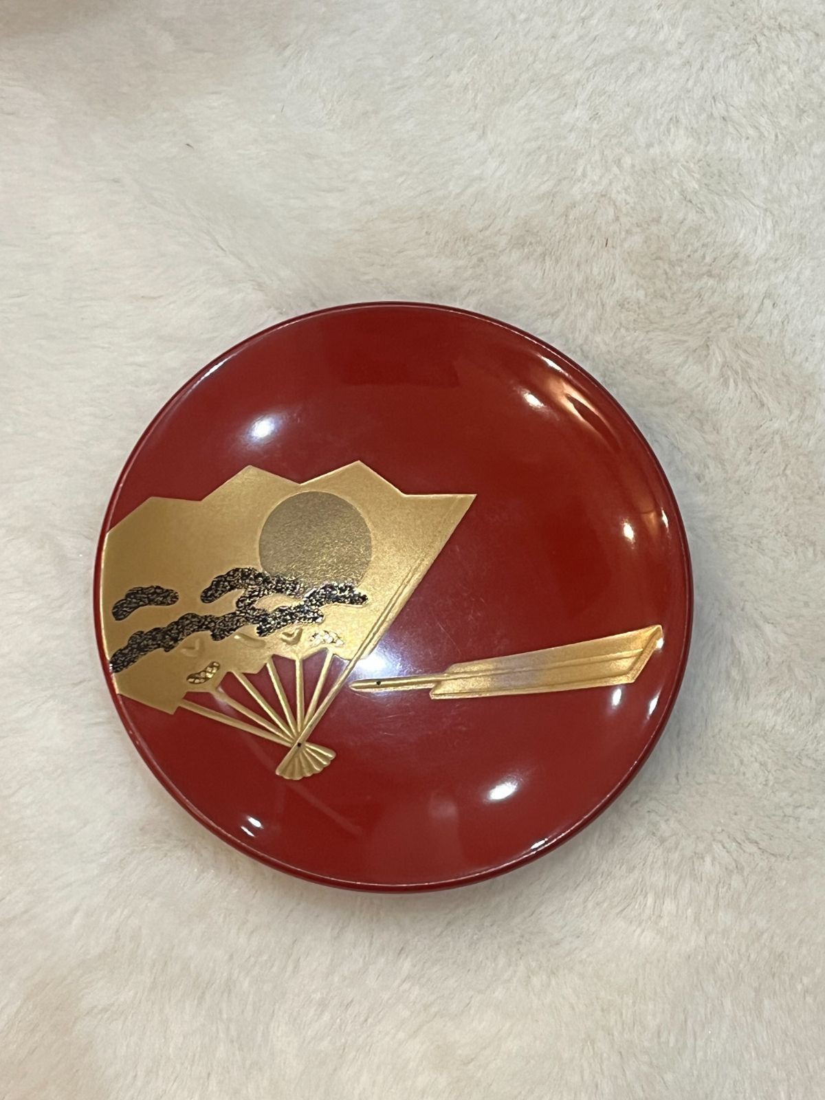 輪島塗器 菊紋