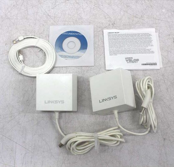 B5627◆3バンド AC4400 家庭用WiFi メッシュシステム ルーター VELOP Linksys AC4400 2パック