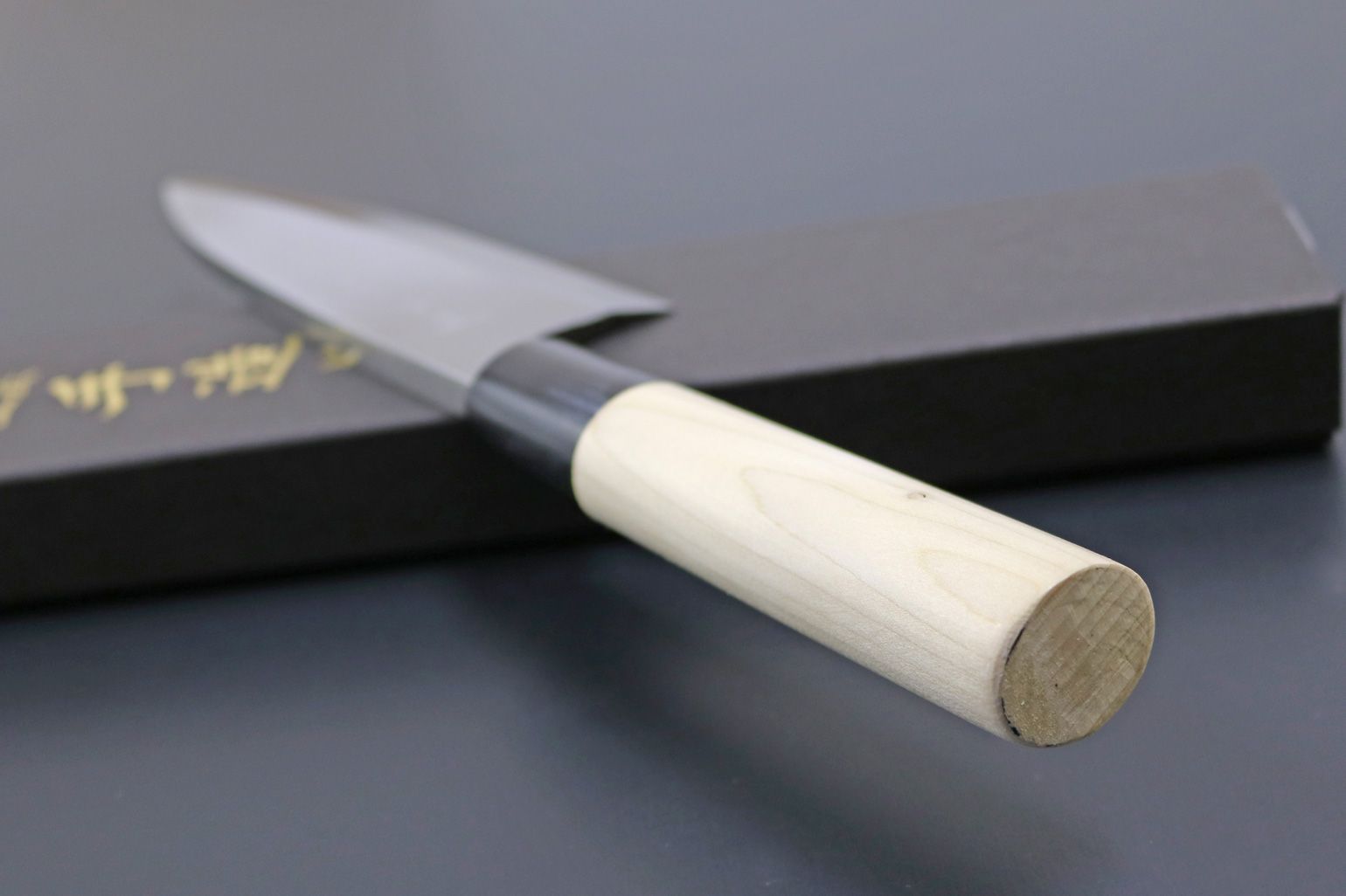 KC-202 関兼常 33層ダマスカス鋼 口金付牛刀 POM柄 210mm KC-203兼常作