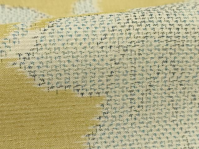 平和屋着物＊夏物 紗紬 更紗花文 正絹 逸品 AABA5788sx