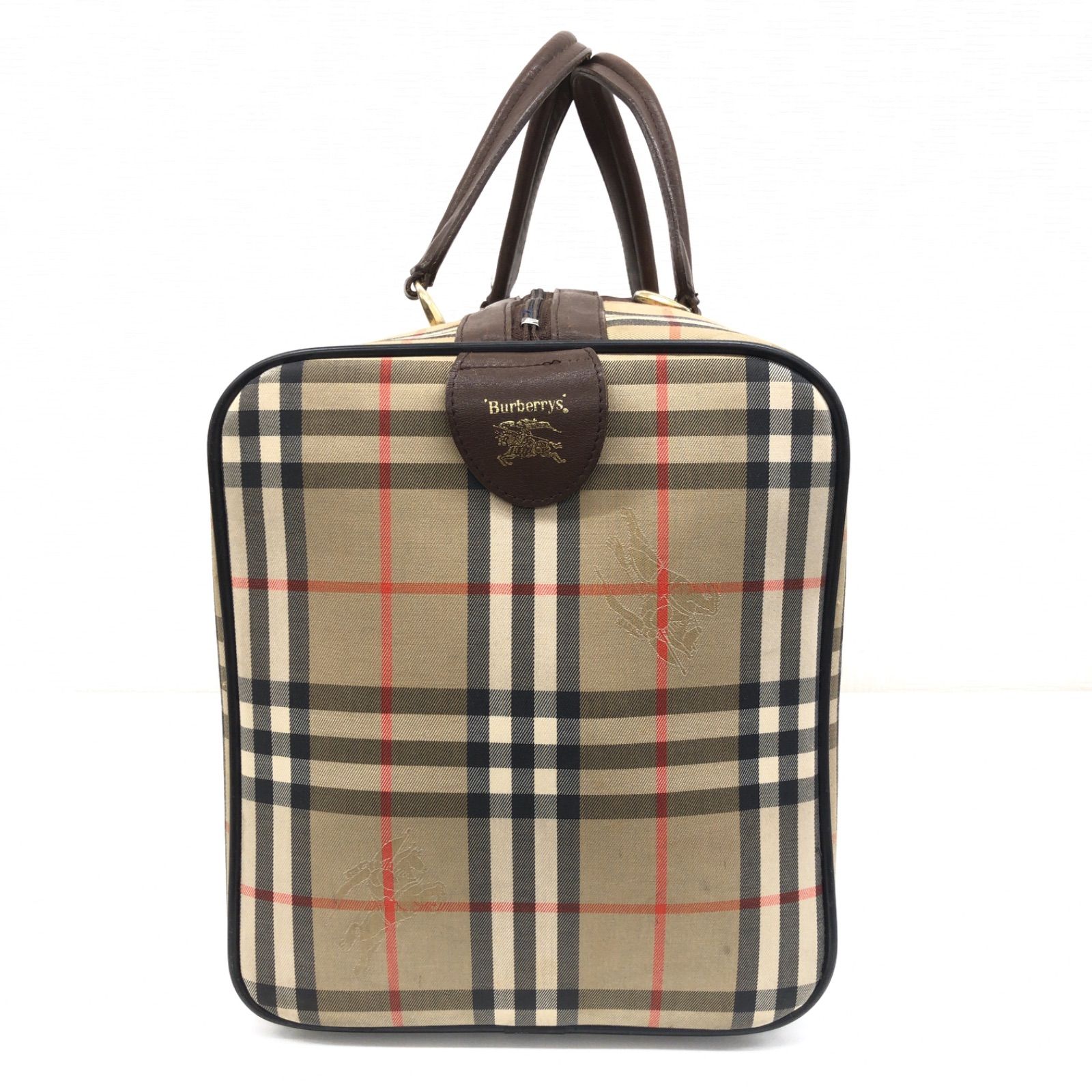 BURBERRY'S バーバリーズ ジャガードホース柄 ノバチェック 部分