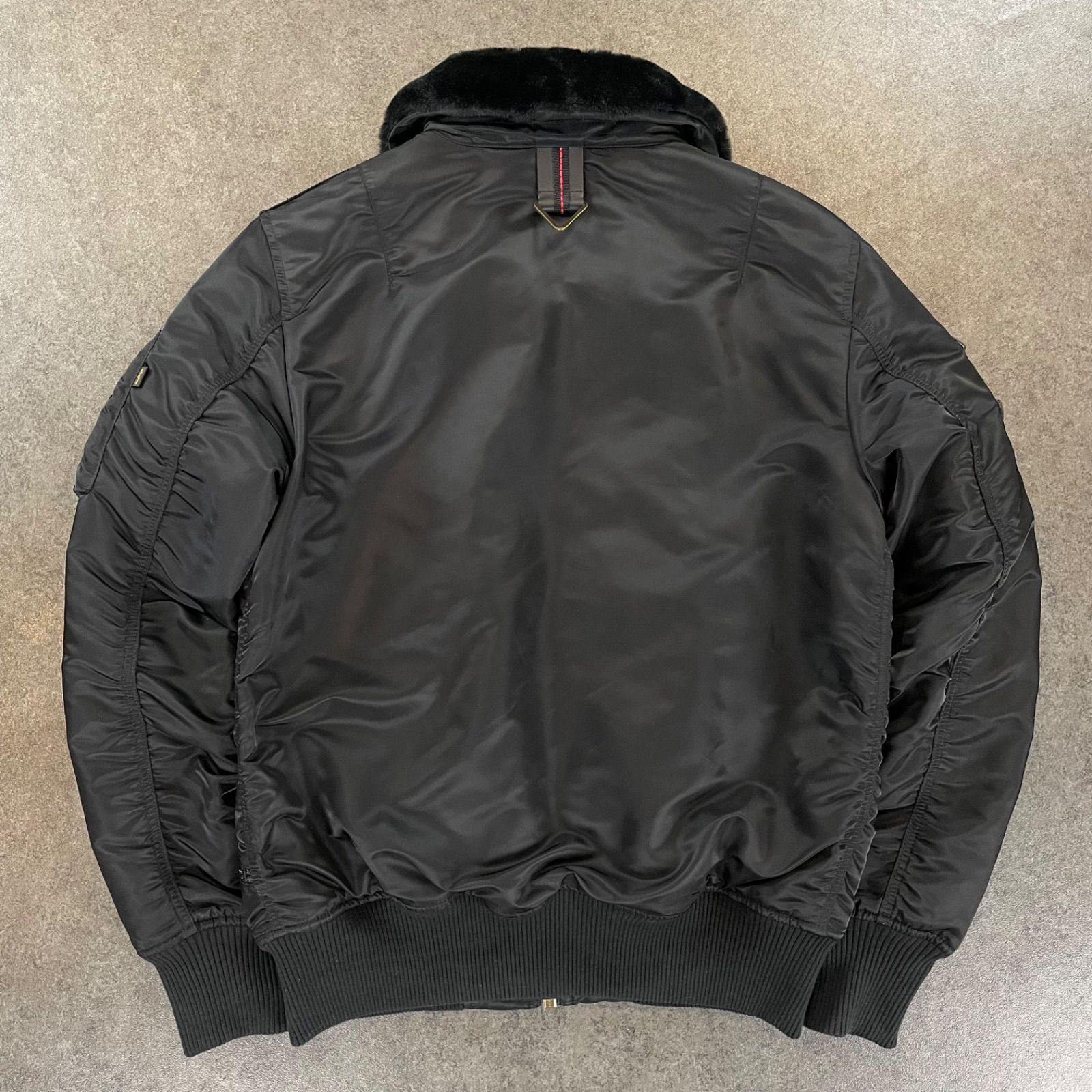 ALPHA Industries MA-1 MA1 Flight Jacket Black 21010-472 アルファ フライトジャケット ブラック  黒 襟ボア 50th ANNIVERSARY INJECTOR - メルカリ