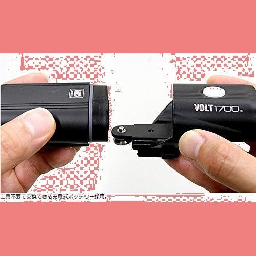 キャットアイ(CAT EYE) LEDヘッドライト VOLT1700 HL-EL1020RC 自転車 - メルカリ