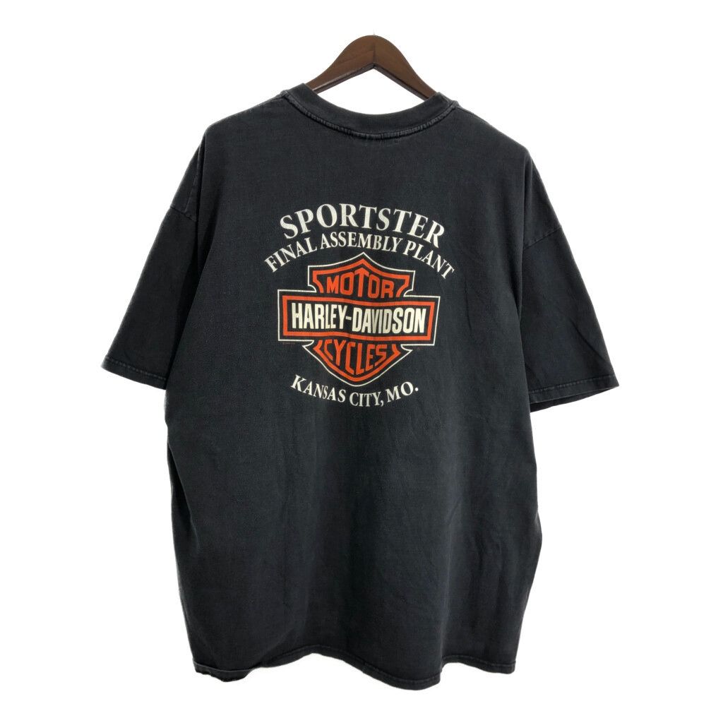 90s｜Harley Davidson｜XL｜USA製｜ブラック