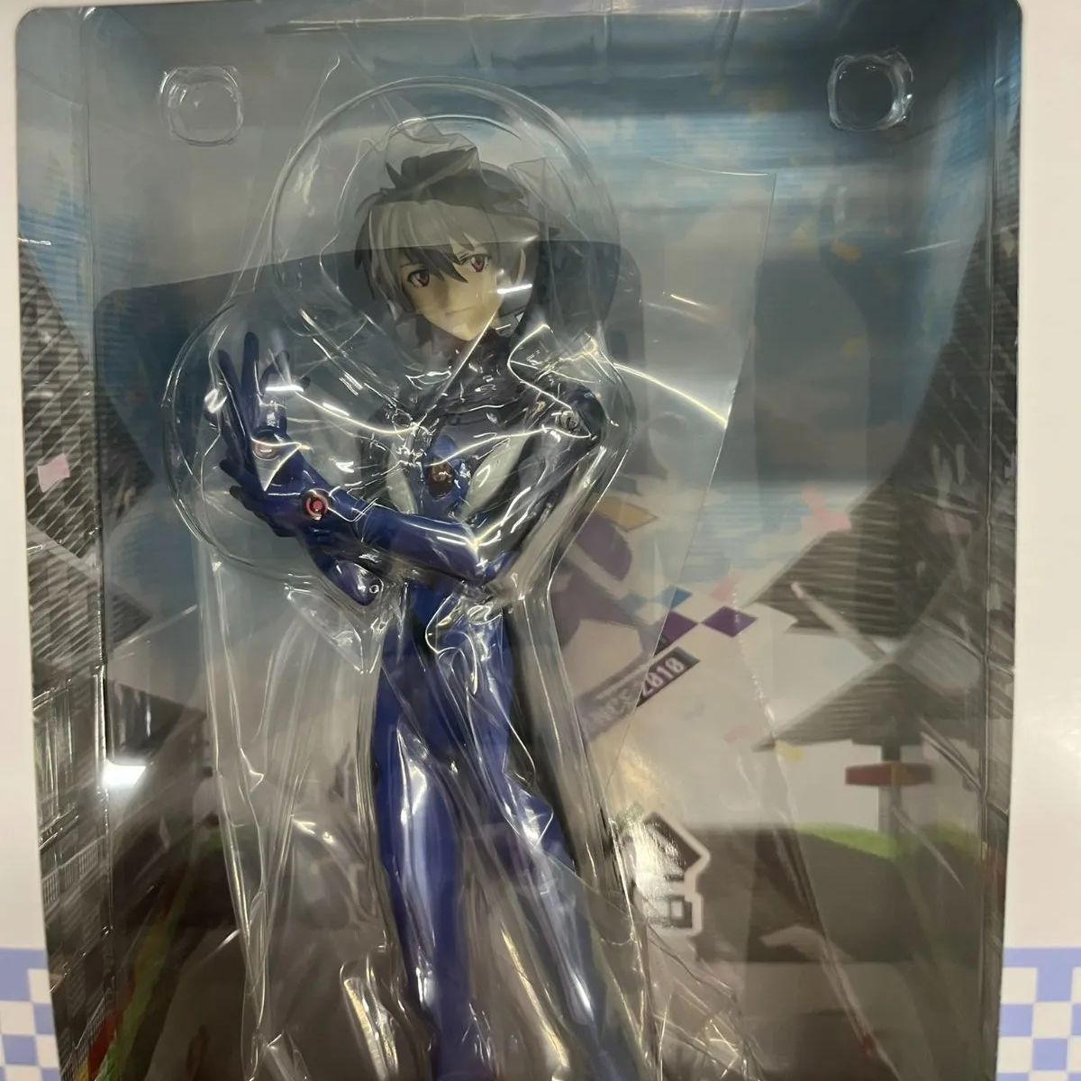 エヴァンゲリオン一番くじラストワン賞　カヲルフィギュア 中古】(本体A/箱B)一番くじ ヱヴァンゲリヲン新劇場版 -PROJECT