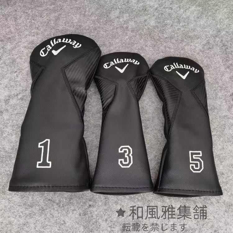新品 ヘッドカバー4点セット ブラック PXG パーソンズ