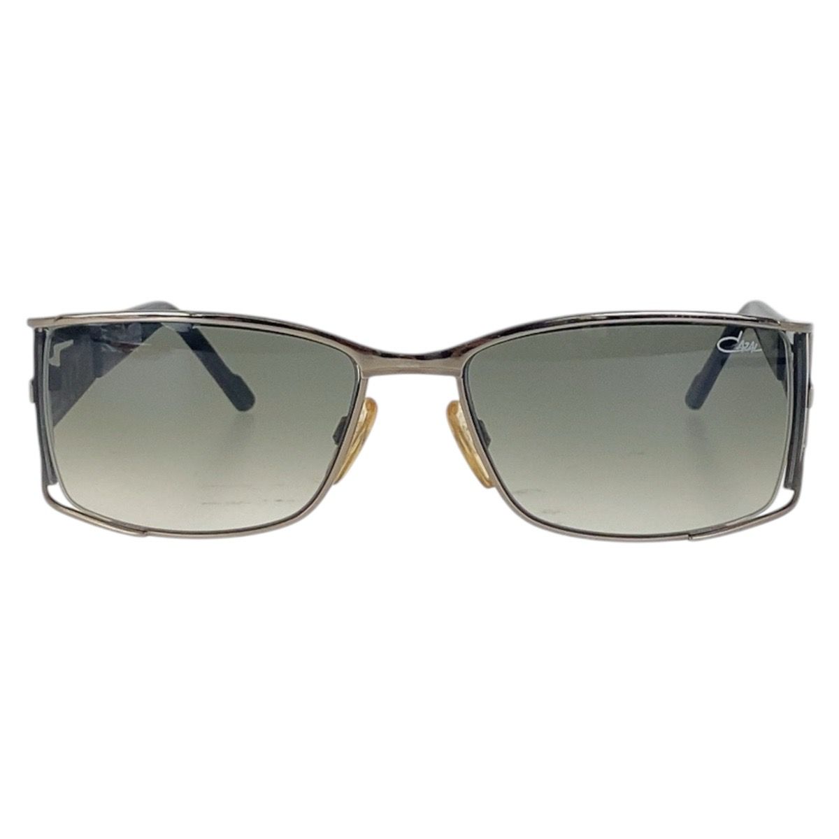 CAZAL カザール ブラック 黒 シルバー金具 メタル/プラスチック 59□17  